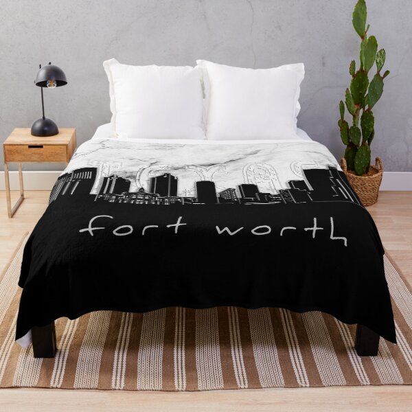 Item preview, fort worth skyline marble designed and sold by BekimART2.
