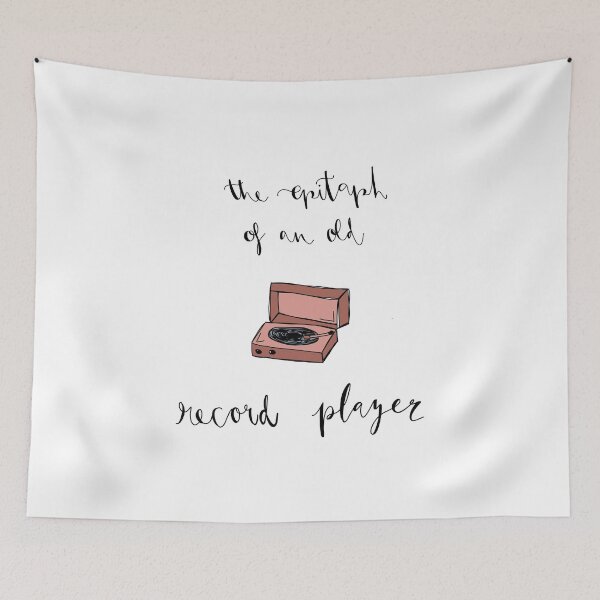 Item preview, Epitaph of an Old Record Player designed and sold by emmadrawin.