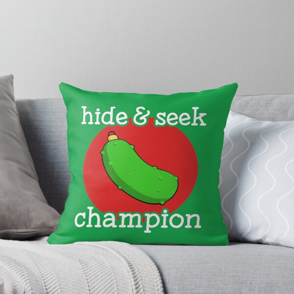 Item preview, Christmas Pickle Hide and Seek Champion designed and sold by Huhnerdieb Apparel.
