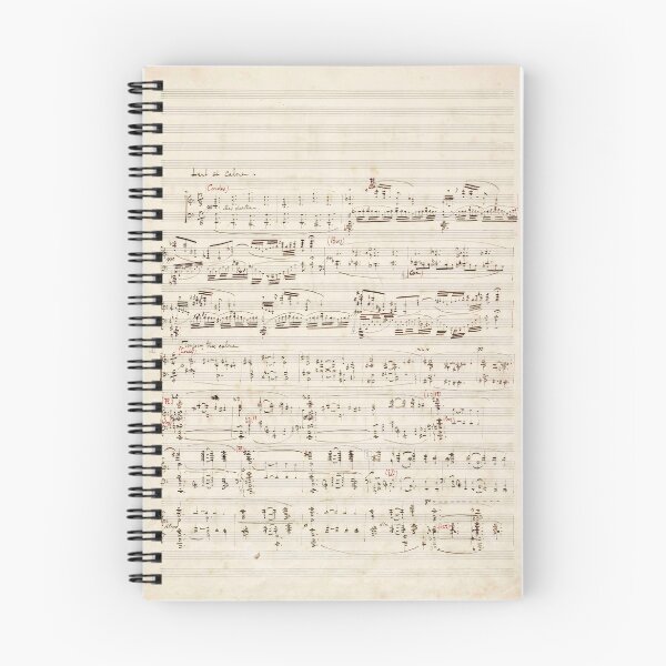 Item preview, Debussy | Claude Debussy original handwritten score 1 designed and sold by en10minutos.