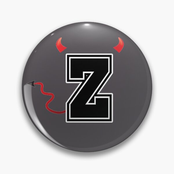 Item preview, Letter Z College Font Evil Naughty  designed and sold by comcamworld.