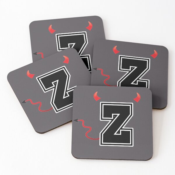 Item preview, Letter Z College Font Evil Naughty  designed and sold by comcamworld.