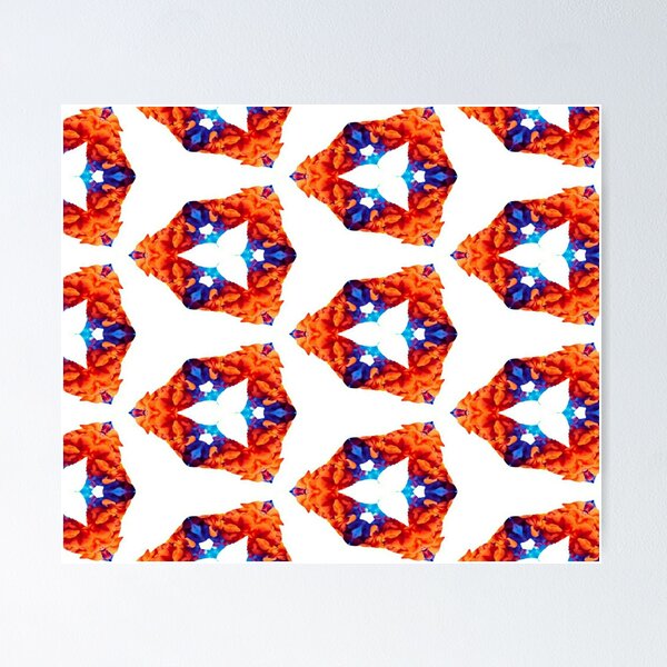 Item preview, Watercolor hex Kaleidoscope pattern designed and sold by AYACHI90.