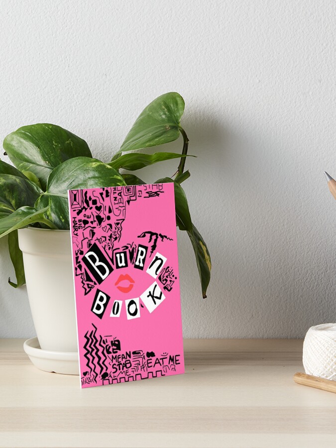 Burn Book - Mean Girls | Art Board Print