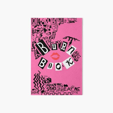 Burn Book - Mean Girls  Art Board Print for Sale by samantha167