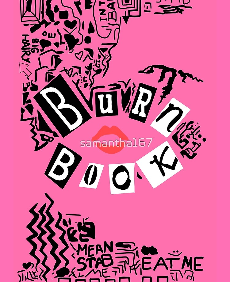 Burn Book Mean Girls inspired Mean Girls inspired Its full of secrets   Blank NotebookJournal  8 x 10  120 pages  Buy Online in South Africa   takealotcom
