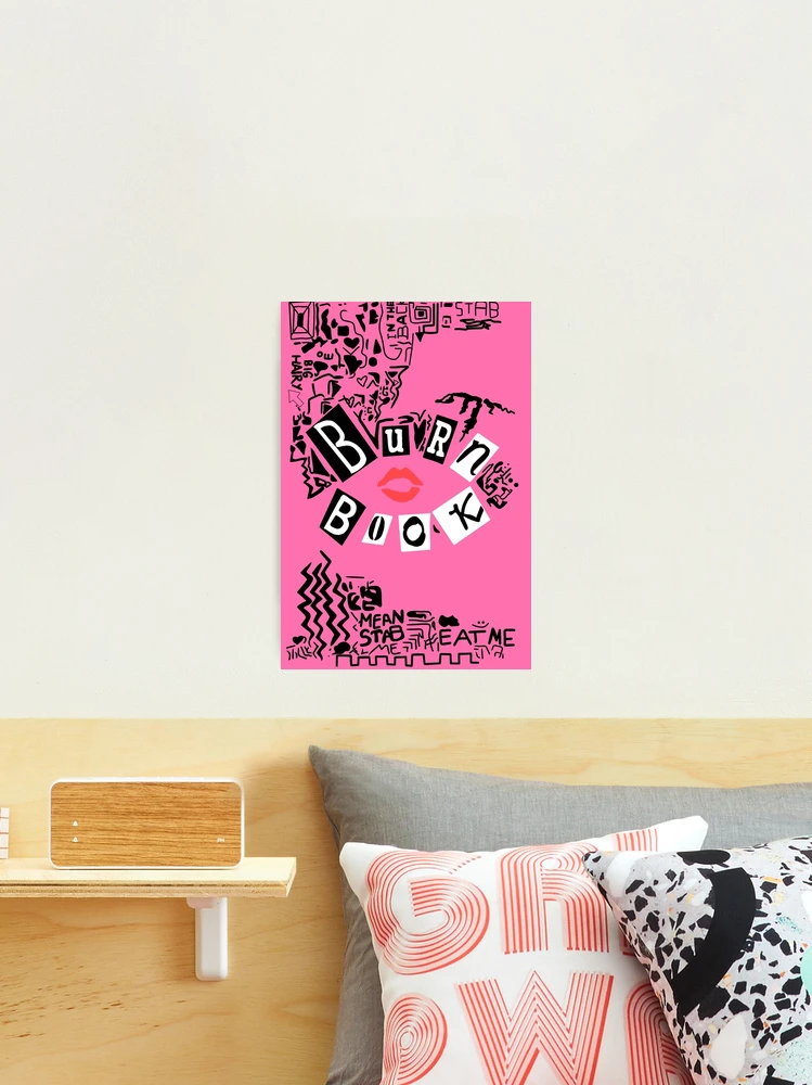 Burn Book - Mean Girls  Art Board Print for Sale by samantha167