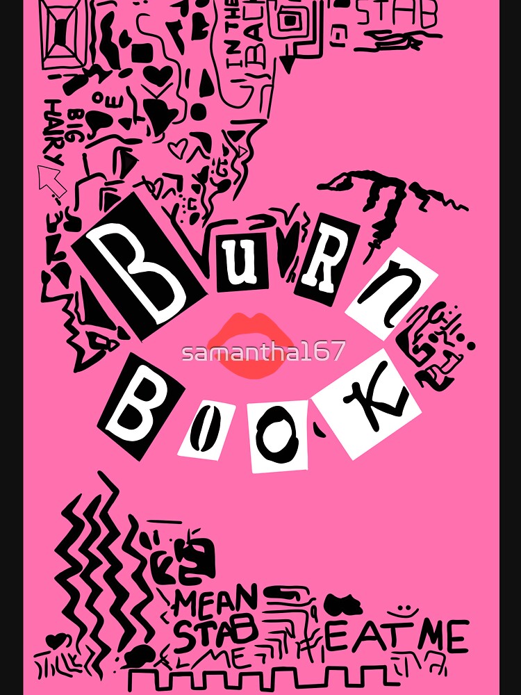 Burn Book - Mean Girls  Active T-Shirt for Sale by samantha167