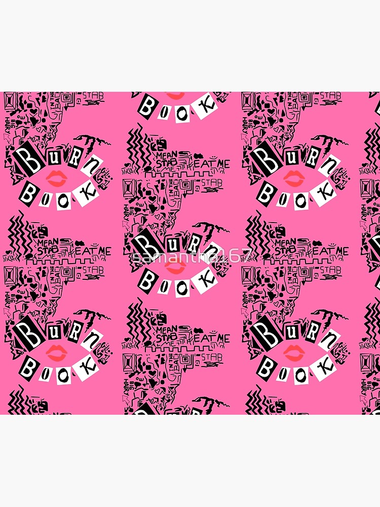 mean girls burn book Throw Blanket for Sale by vogue mode