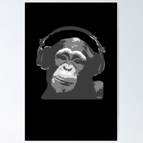 Item preview, DJ Monkey designed and sold by WAMTEES.