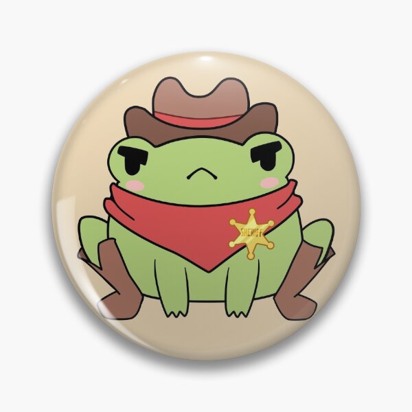 Item preview, Cute Cowboy Frog designed and sold by ElectricFangs.