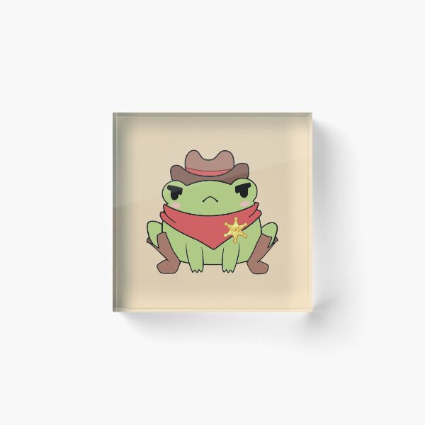 Item preview, Cute Cowboy Frog designed and sold by ElectricFangs.