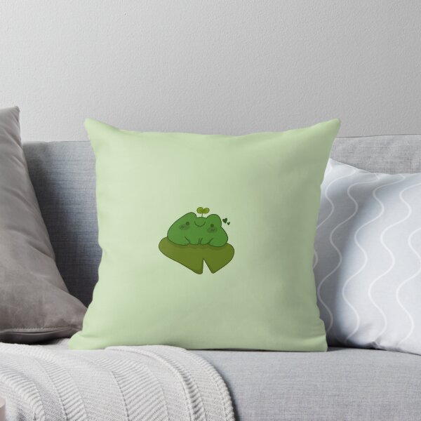 Item preview, Cute Frog on a Lilly Pad designed and sold by humblemushroom.