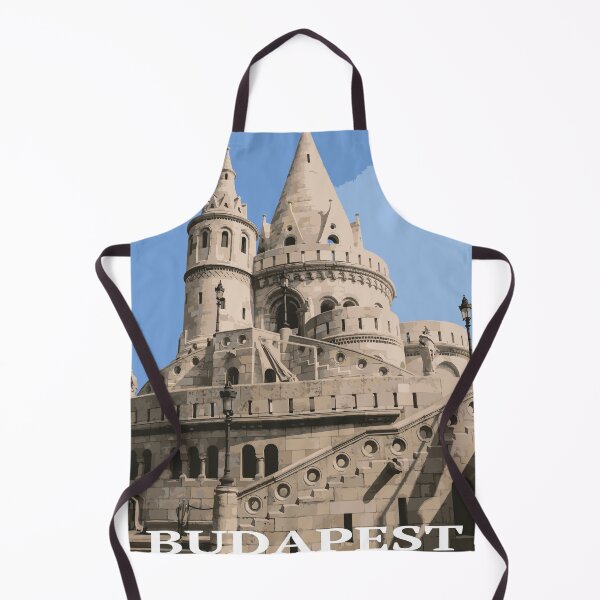 Item preview, Fisherman's Bastion, Budapest, Hungary designed and sold by PlaidMoose.