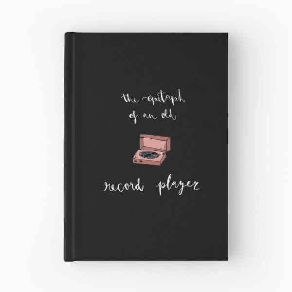 Item preview, Epitaph of an Old Record Player (White Text) designed and sold by emmadrawin.