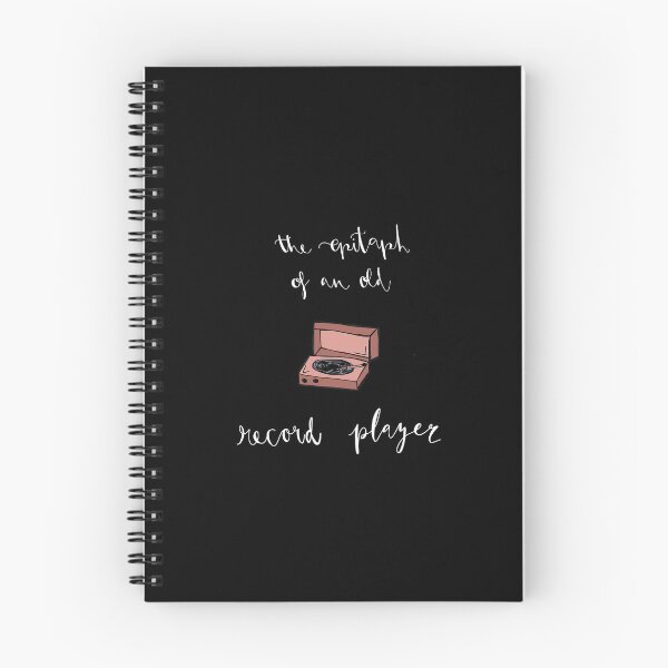 Item preview, Epitaph of an Old Record Player (White Text) designed and sold by emmadrawin.
