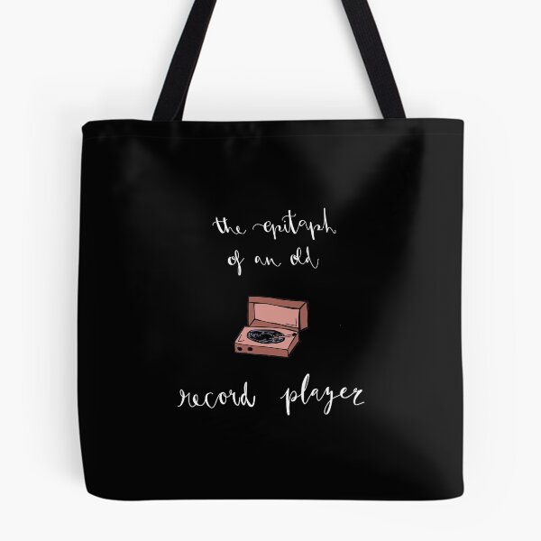 Item preview, Epitaph of an Old Record Player (White Text) designed and sold by emmadrawin.