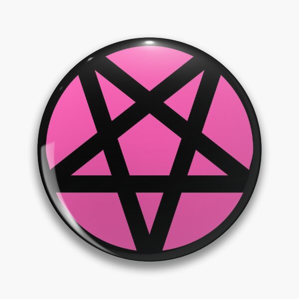 Item preview, Inverted Pentagram Pink | Satanic designed and sold by Godstomper.