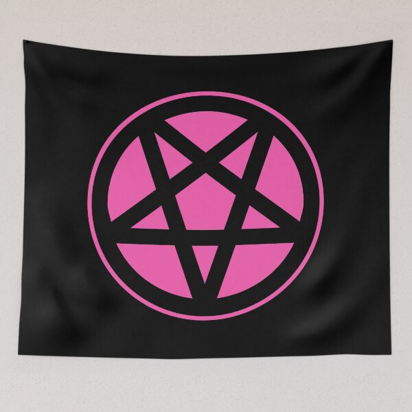 Item preview, Inverted Pentagram Pink | Satanic designed and sold by Godstomper.
