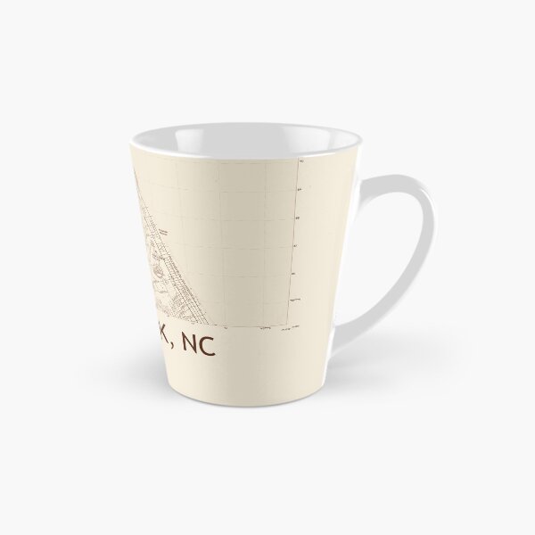 Item preview, Kitty Hawk, NC Topographical Map Vintage designed and sold by PGHPhotoCo.