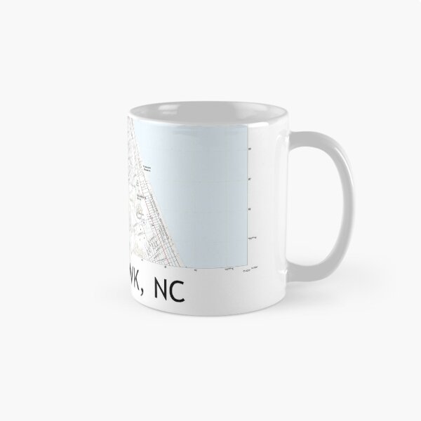 Item preview, Kitty Hawk, NC Topographical Map Clean designed and sold by PGHPhotoCo.