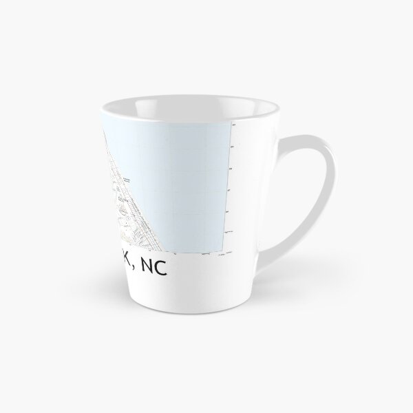 Item preview, Kitty Hawk, NC Topographical Map Clean designed and sold by PGHPhotoCo.