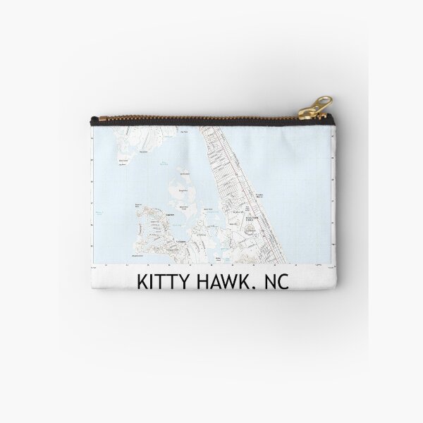 Item preview, Kitty Hawk, NC Topographical Map Clean designed and sold by PGHPhotoCo.