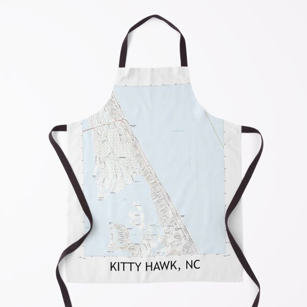 Item preview, Kitty Hawk, NC Topographical Map Clean designed and sold by PGHPhotoCo.