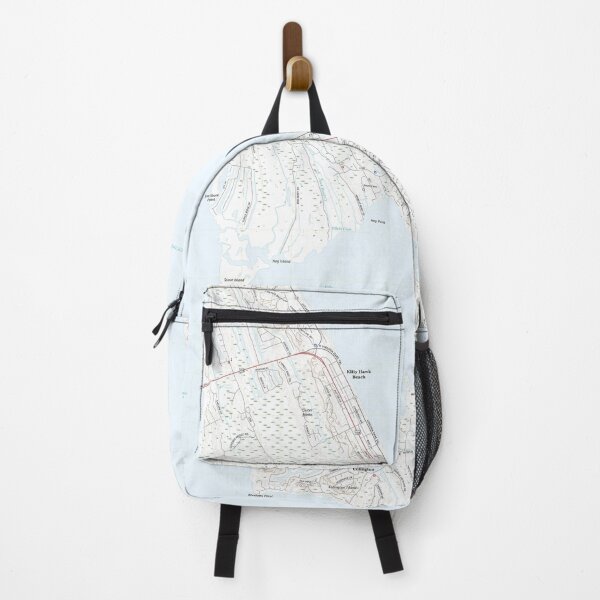 Item preview, Kitty Hawk, NC Topographical Map Clean designed and sold by PGHPhotoCo.
