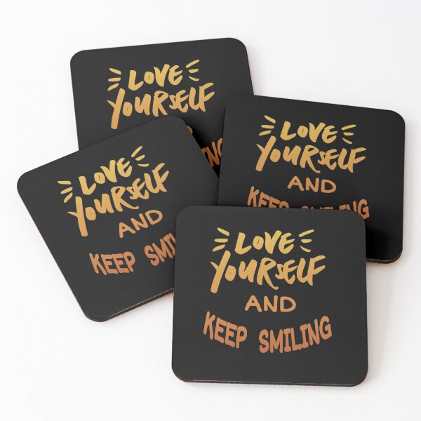 Item preview, Love yourself and keep smiling  designed and sold by karimaK-71.