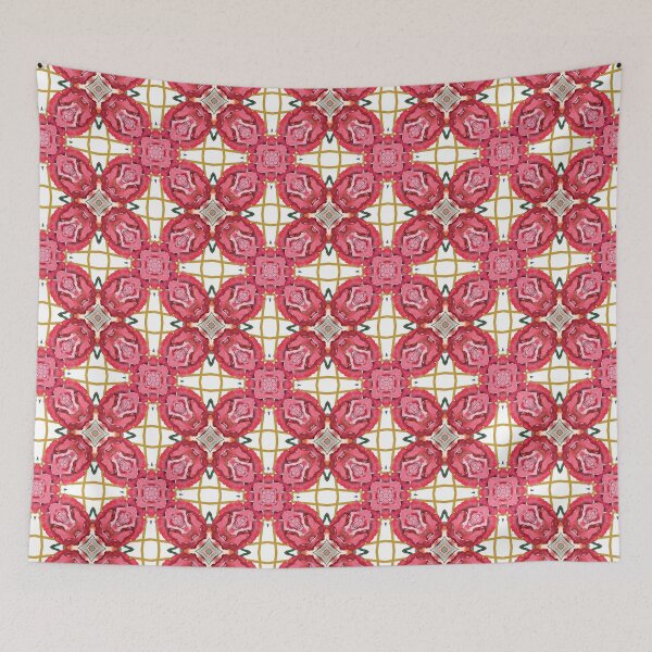 Item preview, Watercolor Floral Pattern Tile graphic  designed and sold by Openspace2020.