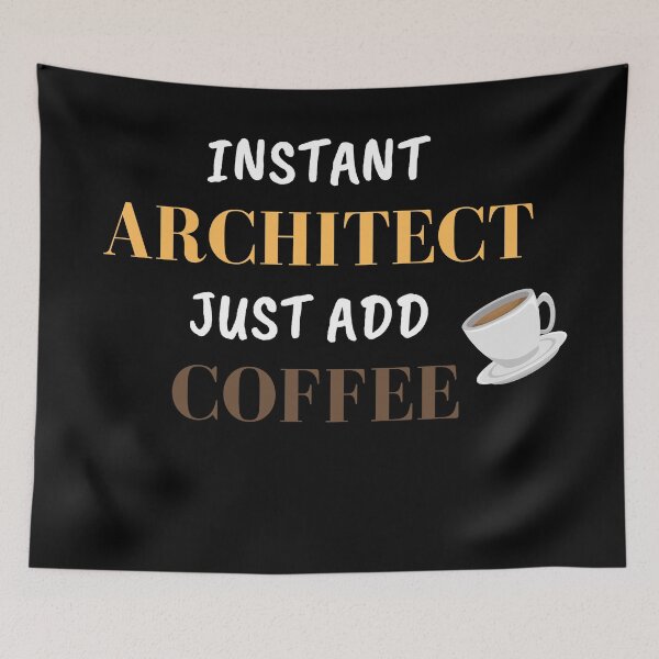 Item preview, Instant Architect Just Add Coffee designed and sold by fahrurrozzi.
