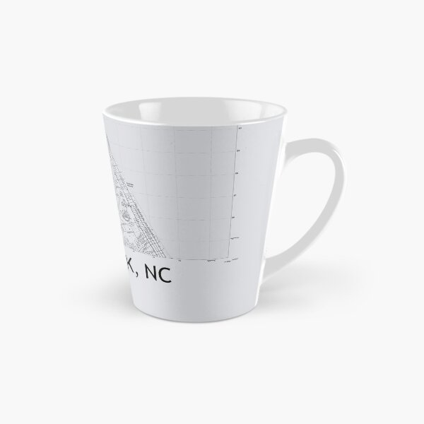 Item preview, Kitty Hawk, NC Topographical Map Grey designed and sold by PGHPhotoCo.