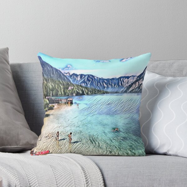 Item preview, Beach weather at Lake Bohinj, Slovenia designed and sold by 8kPzGZjJ20Rj.