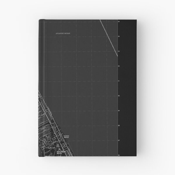 Item preview, Kitty Hawk, NC Topographical Map Black designed and sold by PGHPhotoCo.