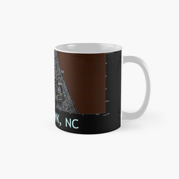 Item preview, Kitty Hawk, NC Topographical Map Dark designed and sold by PGHPhotoCo.