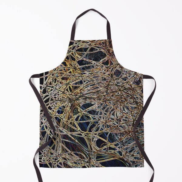 Item preview, Abstract Dark Mesh of Glow Strings designed and sold by badlydrawnbabe.