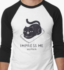 Camiseta ¾ bicolor para hombre impresióname