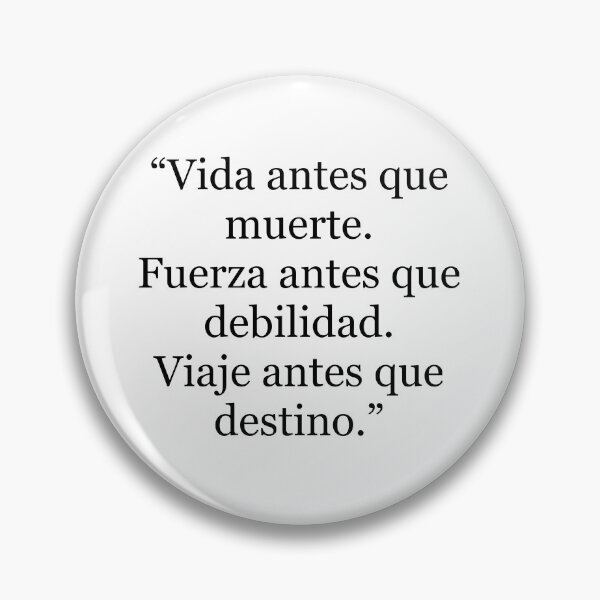Item preview, Immortal words in Spanish  designed and sold by MaryAreWe.