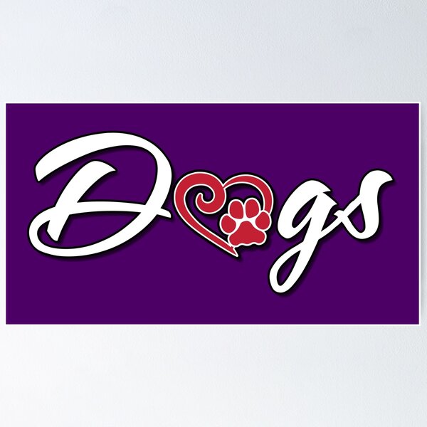 Item preview, Dogs Love Paw Print designed and sold by ZZDeZignZ.