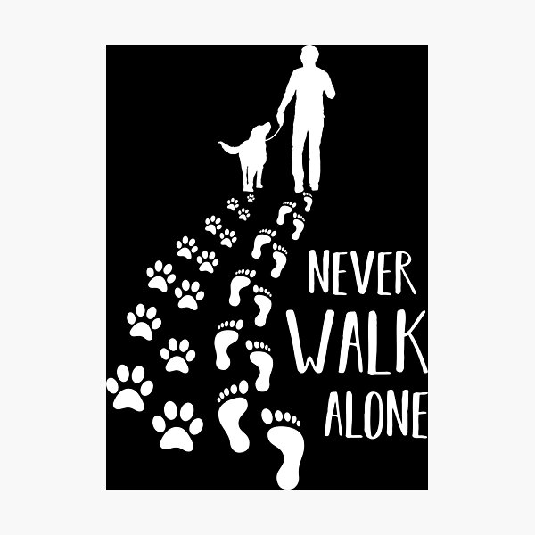 Item preview, Never walk alone designed and sold by MisterMacadamia.