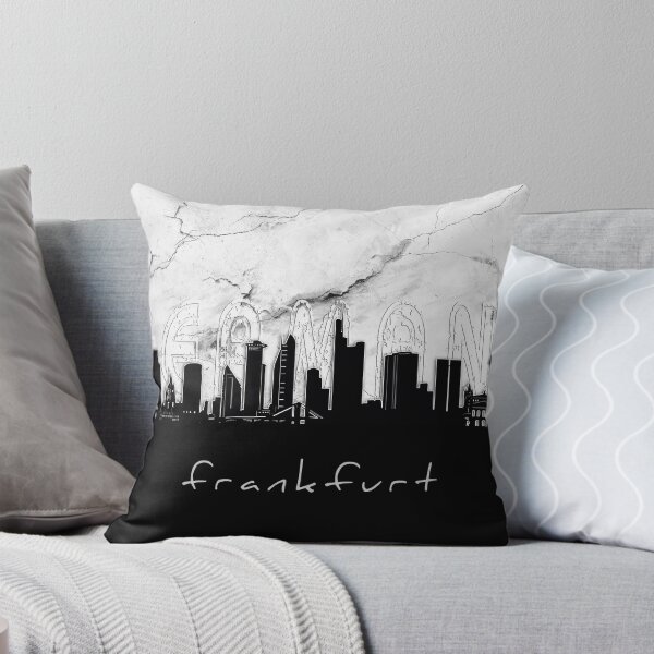 Item preview, frankfurt skyline marble designed and sold by BekimART2.
