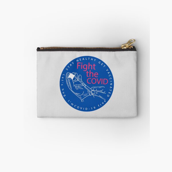 Item preview, Fight The Covid Get Vaccinated designed and sold by okpinsArtDesign.