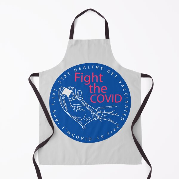 Item preview, Fight The Covid Get Vaccinated designed and sold by okpinsArtDesign.