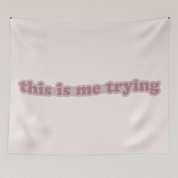 Item preview, This Is Me Trying  designed and sold by simplynastya.