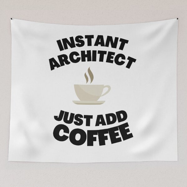 Item preview, Instant Architect Just Add Coffee designed and sold by fahrurrozzi.