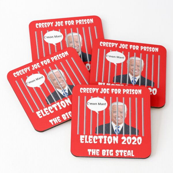 Item preview, Joe Biden for Prison Election 2020 C'mon Man! MAGA Red  designed and sold by Heinessight Merch.