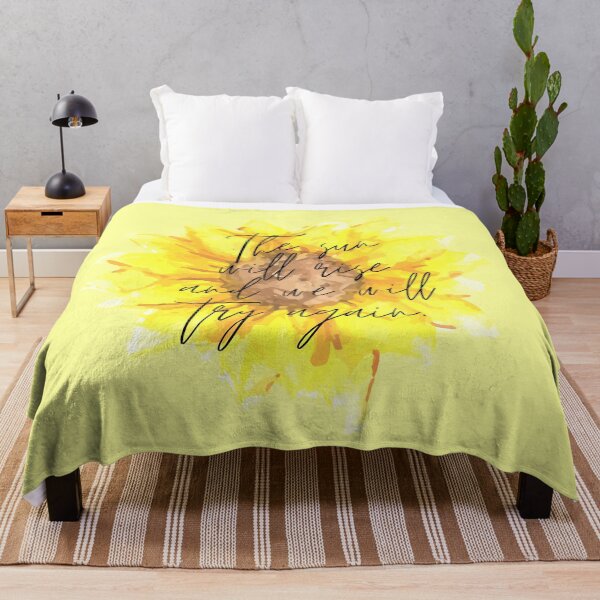 Item preview, The sun will rise and we will try again - Sunflower designed and sold by KarolinaPaz.