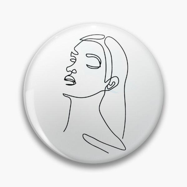 Item preview, side profile girl abstract designed and sold by alexsdrawingsco.