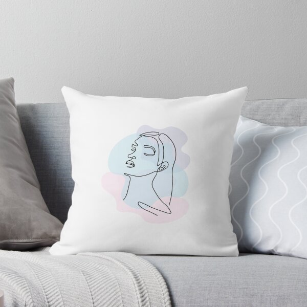 Item preview, side profile girl abstract designed and sold by alexsdrawingsco.